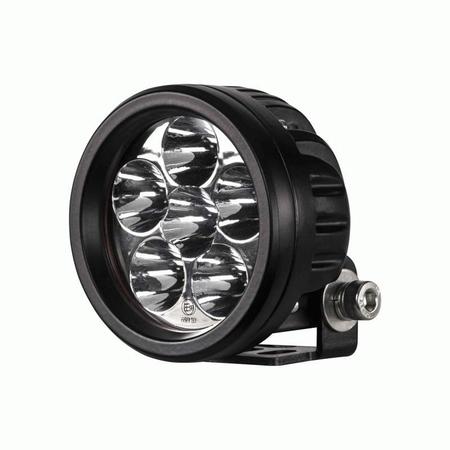 METRA ELECTRONICS 3.5IN ROUND - 6 LED DRIVING LIGHT HE-DL2